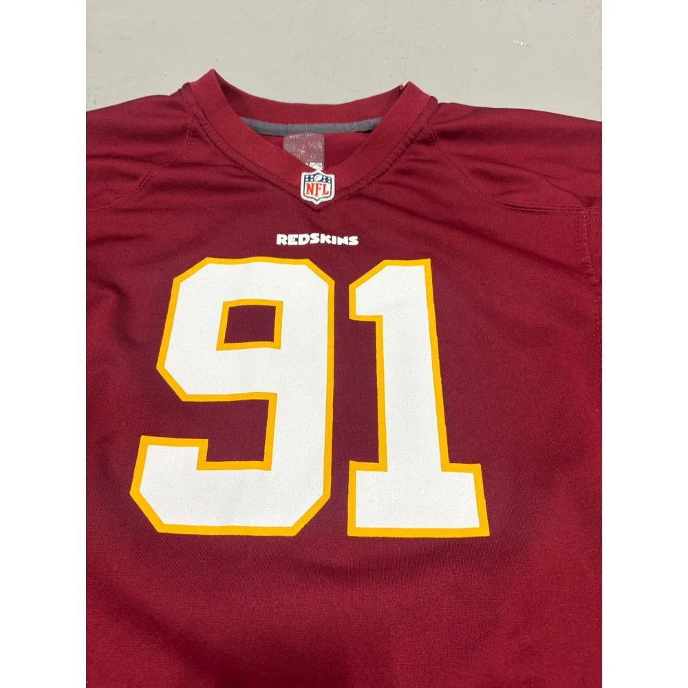 Nike NFL Washington Redskins Ryan Kerrigan 91 Jersey Youth XL Burgundy Gold